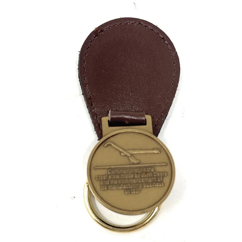 Vintage 1987 Steel Plow 150th Anniversary Advertising‎ Keychain